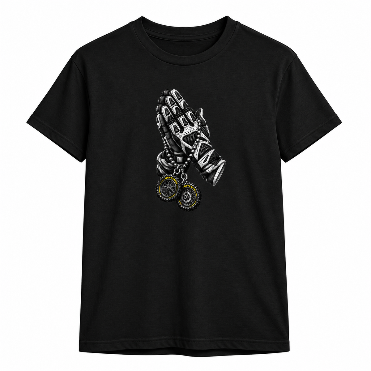 Praying Moto hands Tee